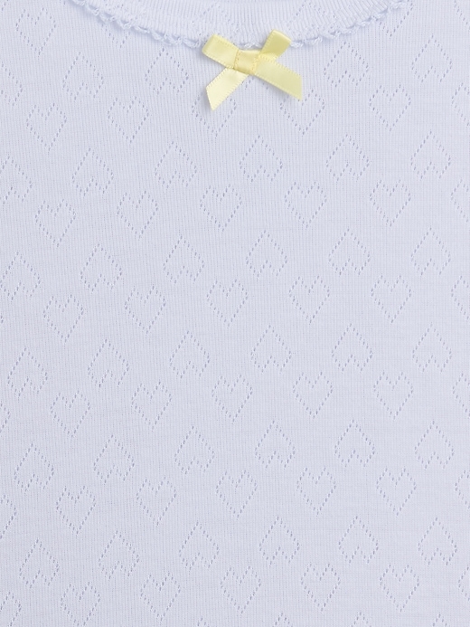 Image number 4 showing, Kids Recycled Pointelle PJ T-Shirt