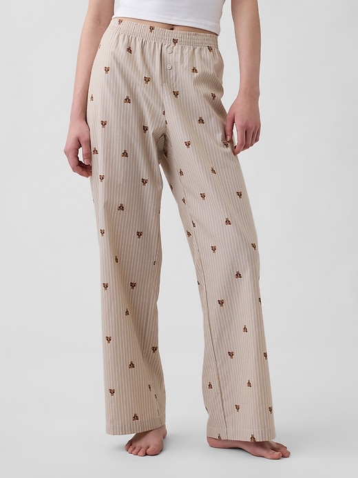 Image number 2 showing, Poplin PJ Pants