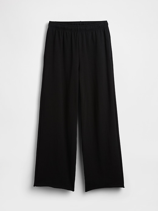 Image number 6 showing, VintageSoft Terry Wide-Leg Sweatpants