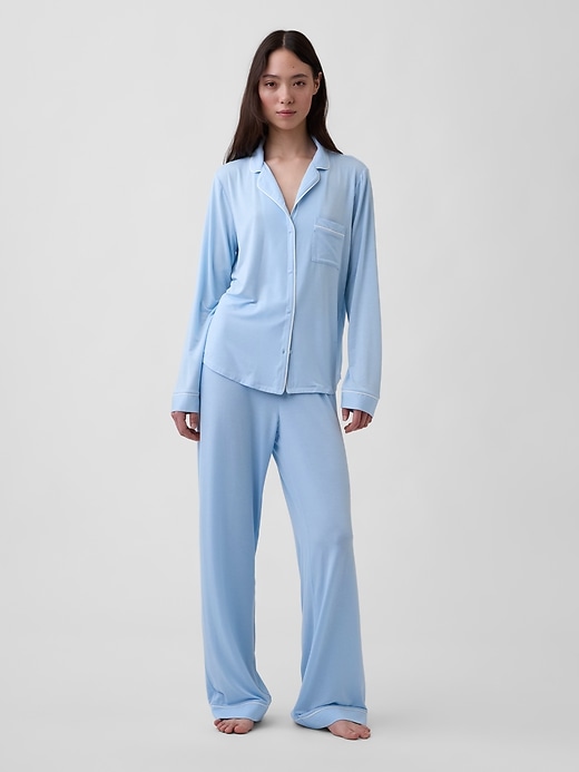 Image number 2 showing, Softest Modal PJ Shirt