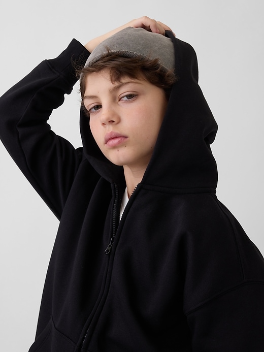 Image number 2 showing, Kids French Terry Beanie