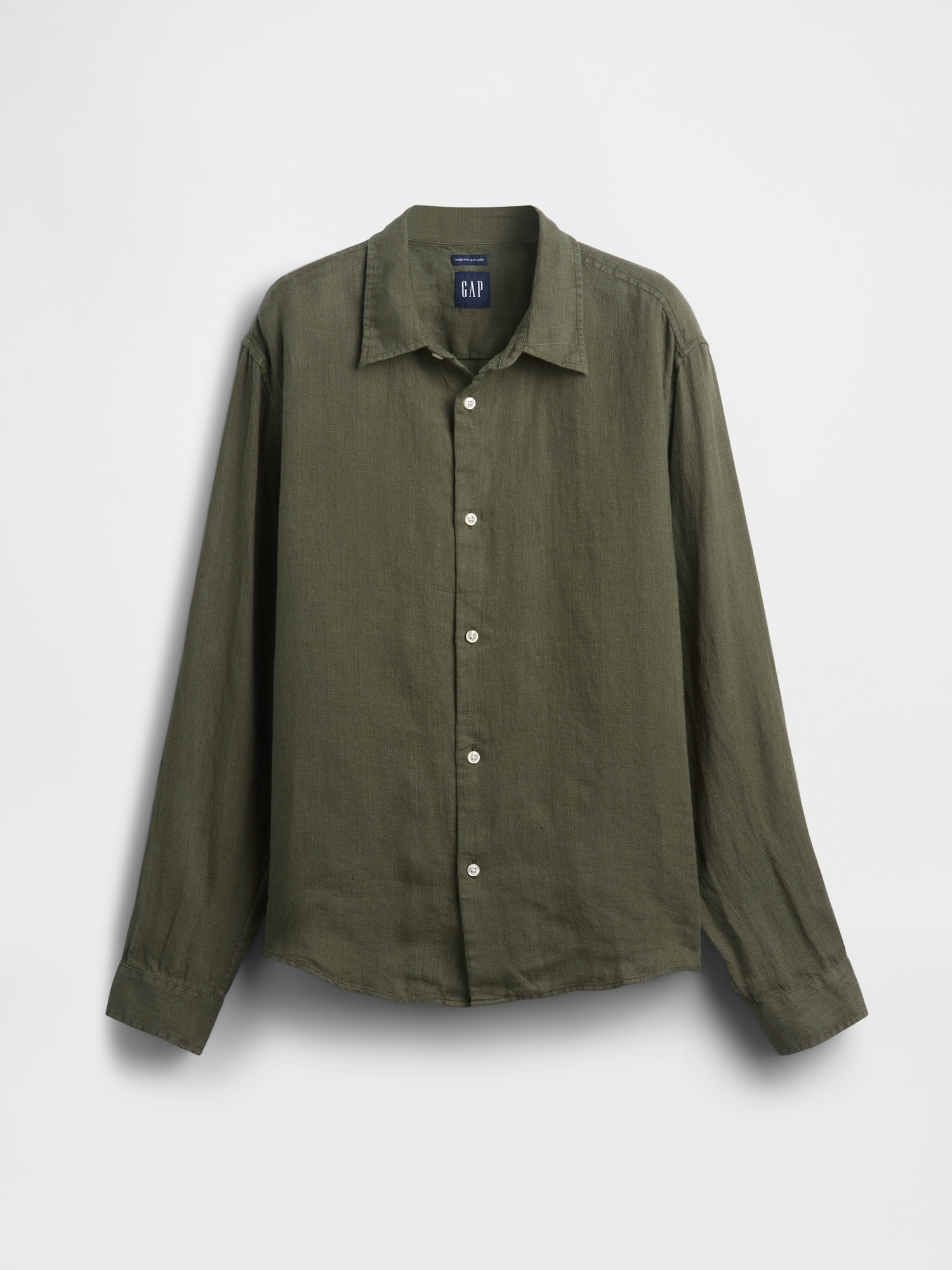100% Linen Relaxed Shirt