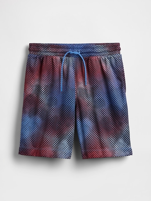 Image number 2 showing, Kids GapFit 6" Recycled Mesh Easy Shorts
