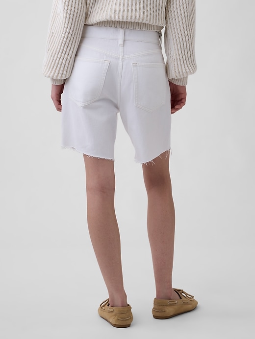 Image number 4 showing, Mid Rise UltraSoft Loose Bermuda Shorts