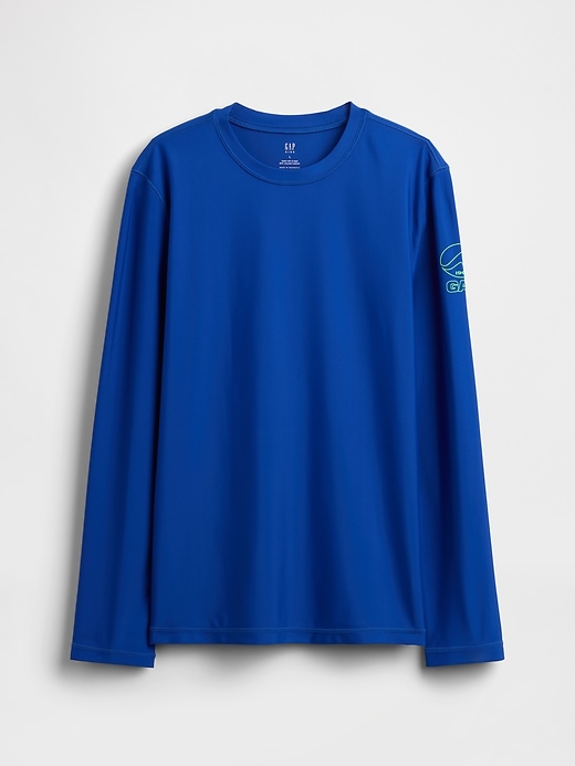 Image number 1 showing, Kids Logo Rash Guard