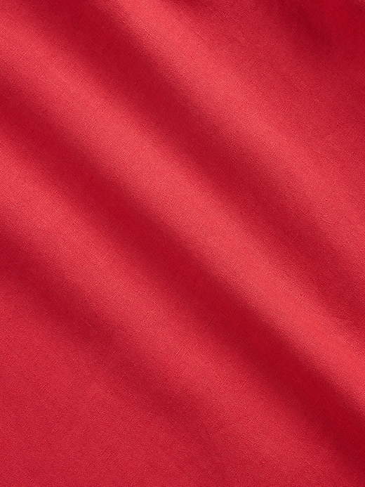 Image number 4 showing, Linen-Blend Maxi Slip Skirt