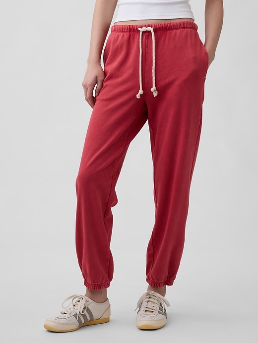 Image number 2 showing, VintageSoft Terry Relaxed Joggers