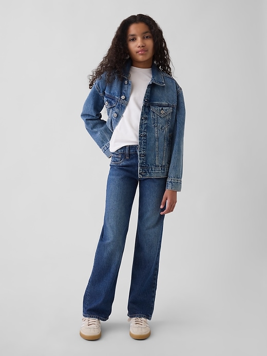 Image number 1 showing, Kids Low Rise Straight Jeans