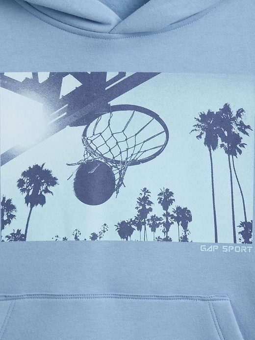 Image number 5 showing, Kids VintageSoft Relaxed Graphic Hoodie