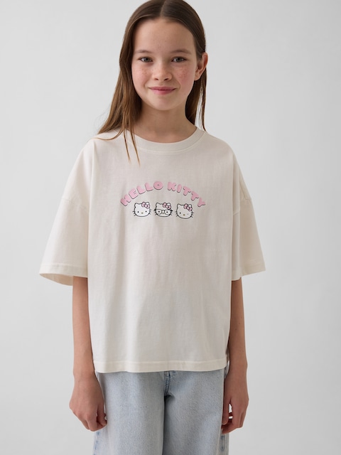 Kids Sanrio Oversized Boxy T-Shirt