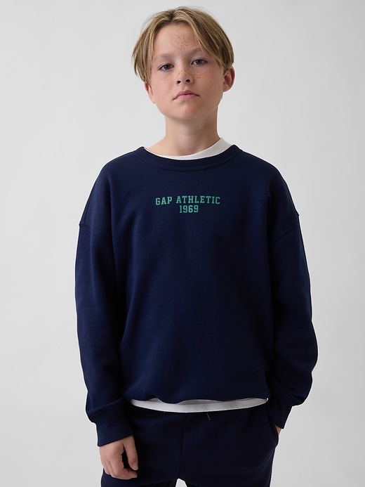 Image number 1 showing, Kids Relaxed Graphic Sweatshirt