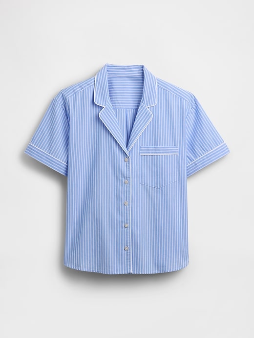 Image number 4 showing, Poplin PJ Shirt