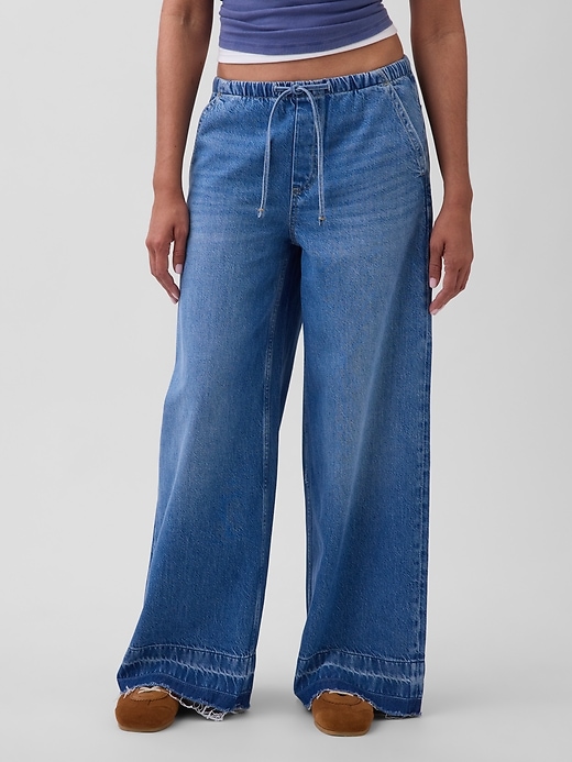 Image number 2 showing, Mid Rise UltraSoft Easy Baggy Jeans