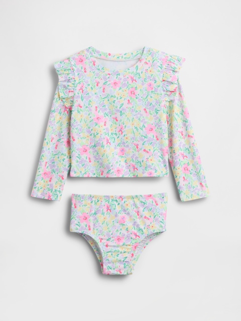 MAILLOT ANTI-UV DEUX-PIÈCES POUR BÉBÉ ET TOUT-PETIT