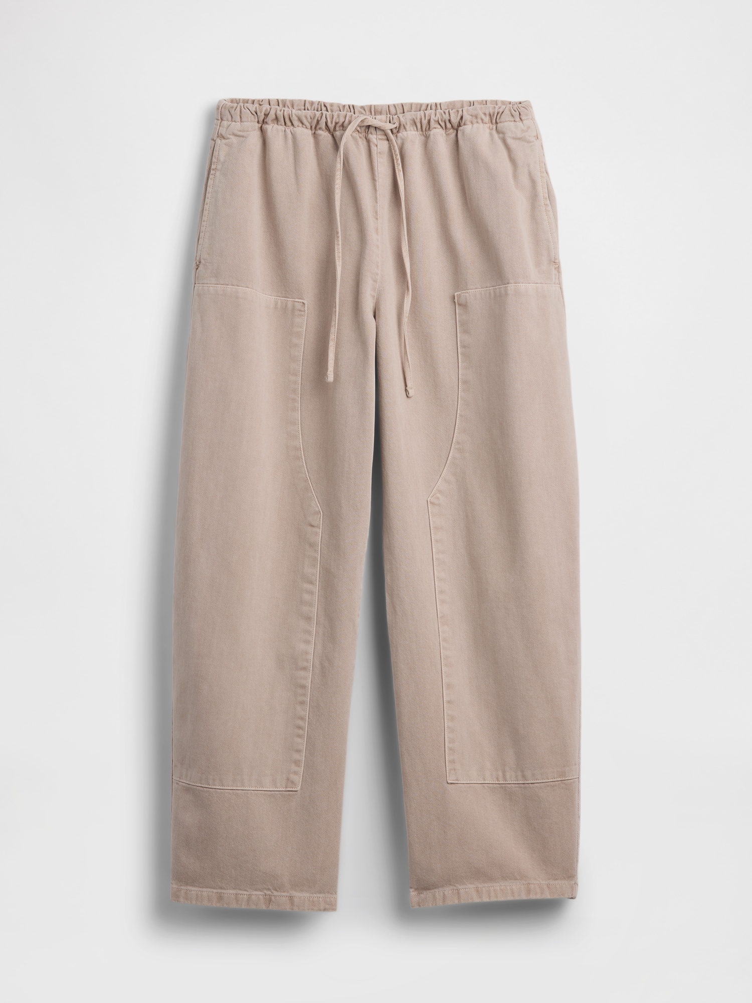 Easy Double-Knee Barrel Pants