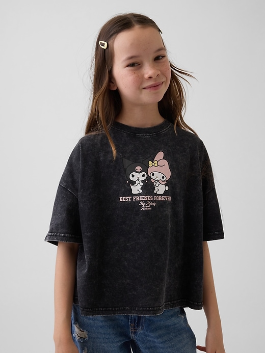Image number 1 showing, Kids Sanrio Oversized Graphic T-Shirt
