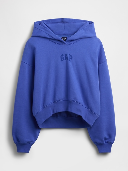 Image number 6 showing, VintageSoft Oversized Crop Logo Hoodie