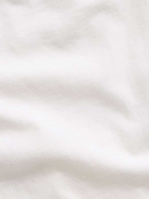 L'image numéro 3 présente Culotte taille basse en coton biologique extensible