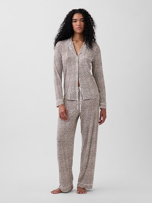 Image number 2 showing, Softest Modal PJ Shirt