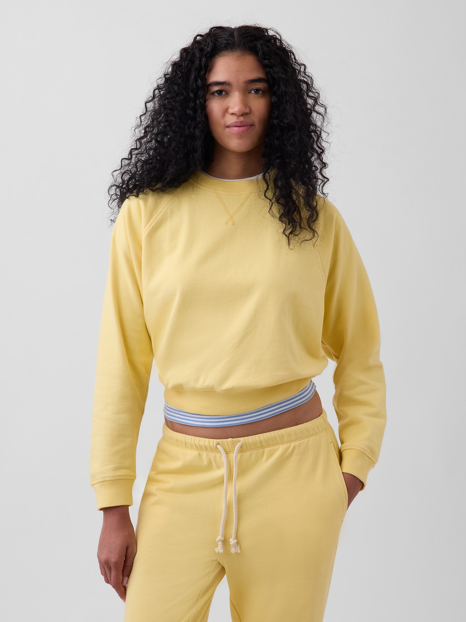 VintageSoft Terry Raglan Sweatshirt