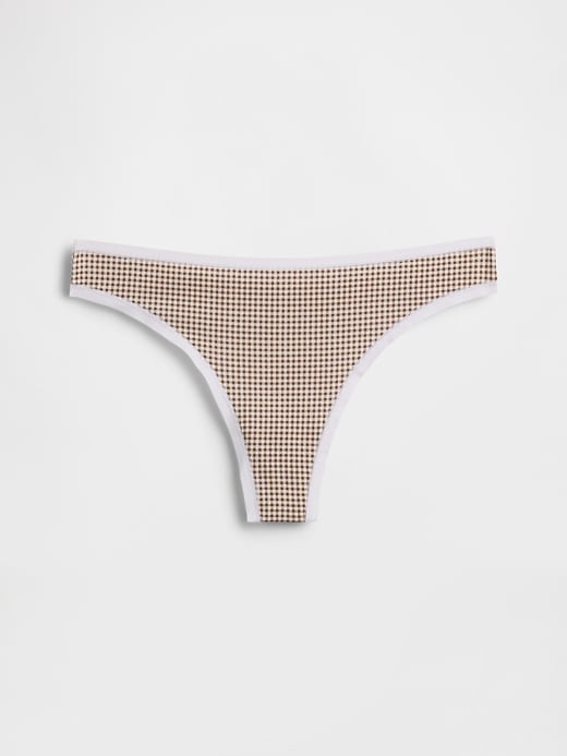 Image number 4 showing, Organic Stretch Cotton Thong