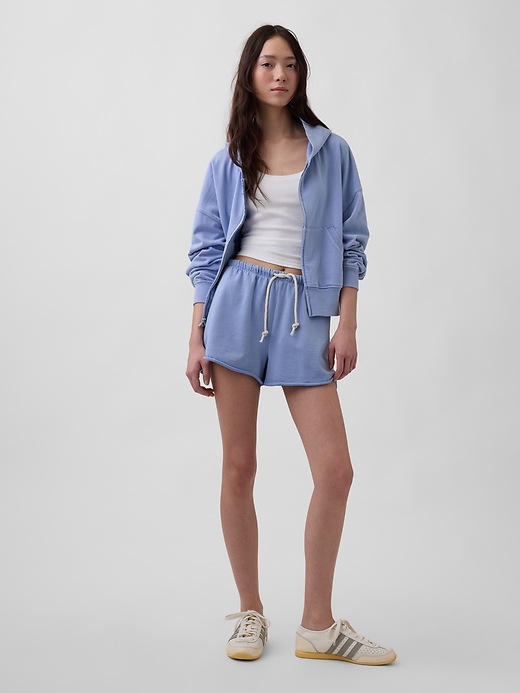 Image number 1 showing, VintageSoft Terry Relaxed Sweat Shorts