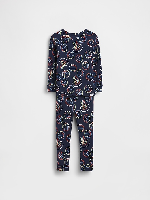 Image number 1 showing, Baby & Toddler Organic Brushed Cotton PJ Set