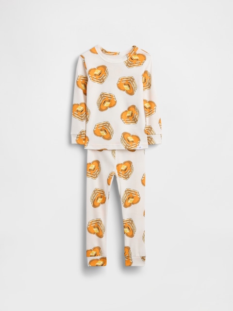 PYJAMA EN COTON BIOLOGIQUE BROSSÉ POUR BÉBÉ ET TOUT-PETIT