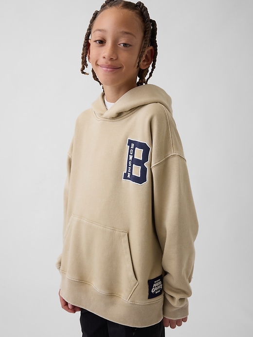 L'image numéro 1 présente Chandail à capuchon décontracté Super Mario VintageDoux pour Enfant