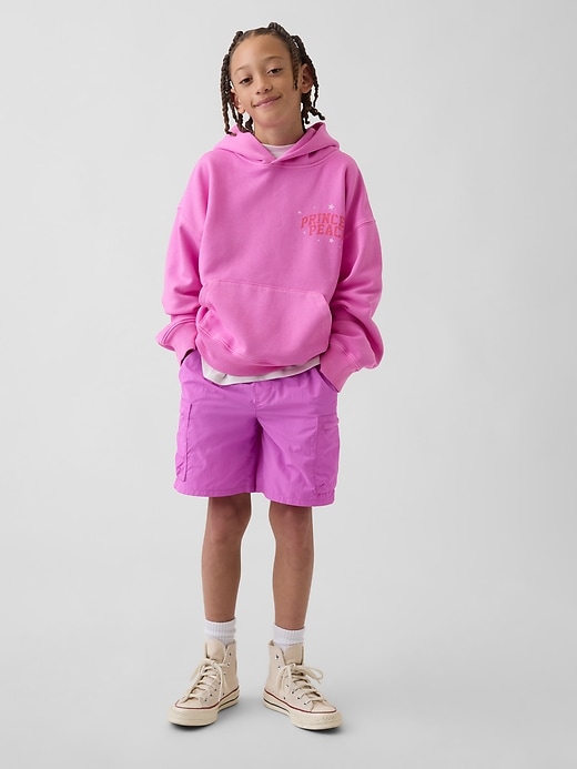 L'image numéro 4 présente Chandail à capuchon décontracté Super Mario VintageDoux pour Enfant