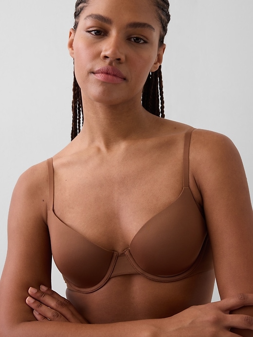 Image number 3 showing, SecondSkin Semi-Demi Bra
