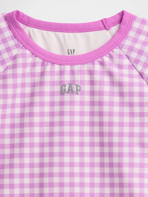 Image number 3 showing, Kids Rash Guard Swim Two-Piece