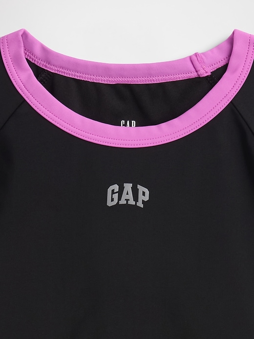 Image number 3 showing, Kids Rash Guard Swim Two-Piece