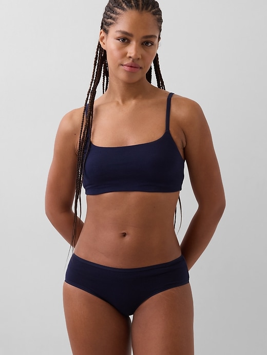 Image number 1 showing, Organic Stretch Cotton Bralette