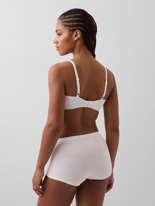 Image number 2 showing, Organic Stretch Cotton Triangle Bra