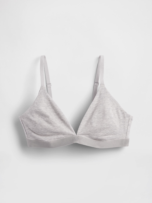 Image number 4 showing, Organic Stretch Cotton Triangle Bra