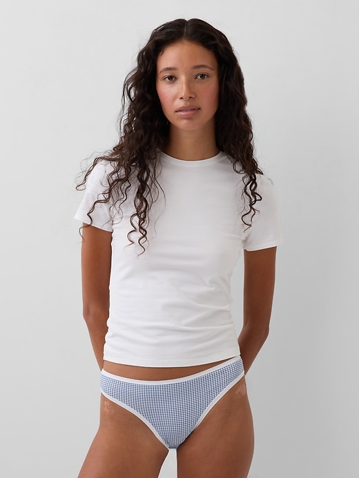 Image number 1 showing, Organic Stretch Cotton Bikini