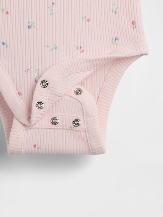 Image number 3 showing, Baby Grow-With-Me TinyRib Short Set