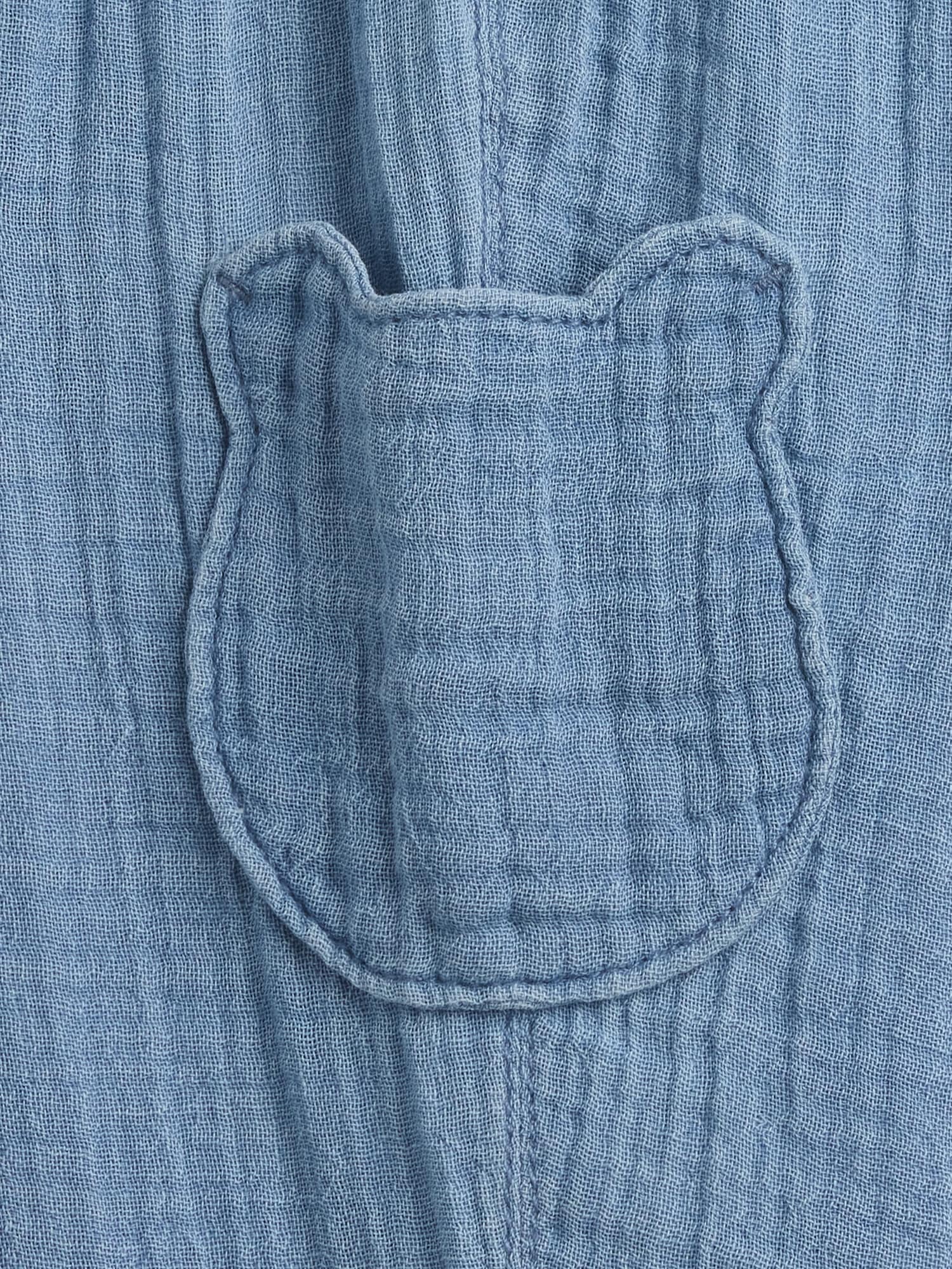 Baby Cotton Gauze Brannan Bear Pants
