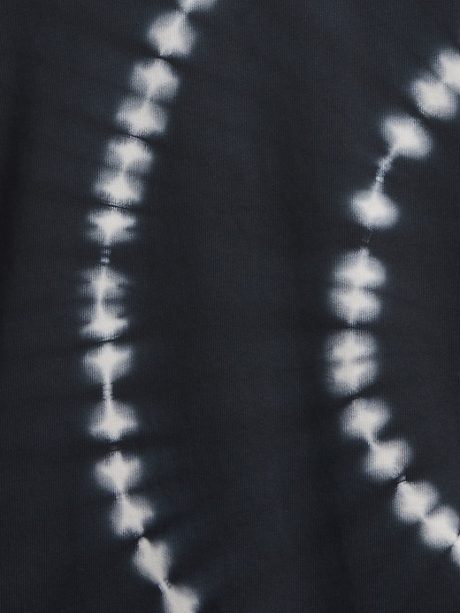 L'image numéro 3 présente T-shirt surdimensionné teint par nœuds pour Enfant