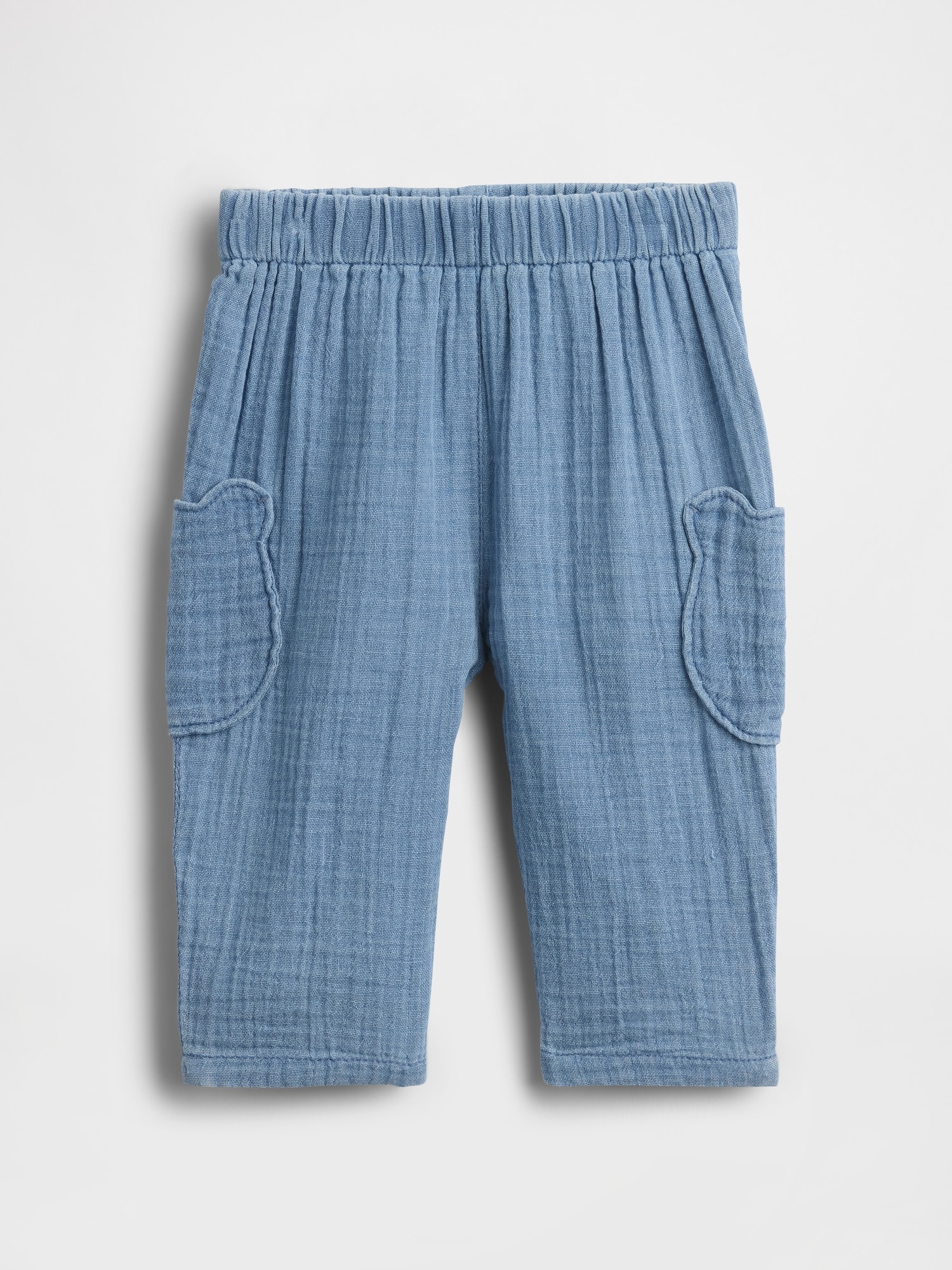 PANTALON OURSON BRANNAN EN GAZE DE COTON POUR BÉBÉ