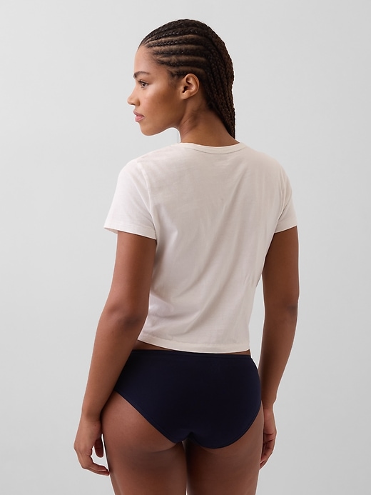 Image number 2 showing, Organic Stretch Cotton Hipster