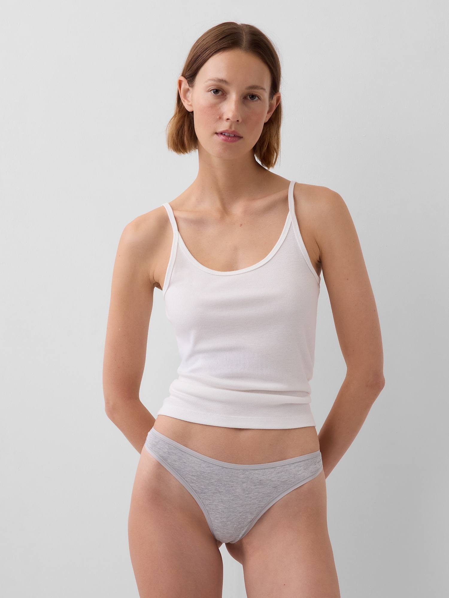 Organic Stretch Cotton Thong