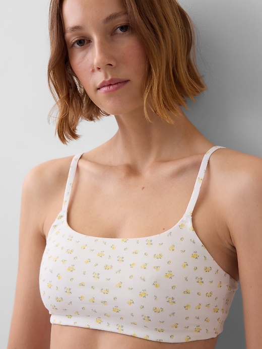 Image number 3 showing, Organic Stretch Cotton Bralette