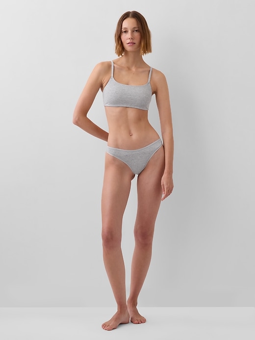 Image number 3 showing, Organic Stretch Cotton Thong