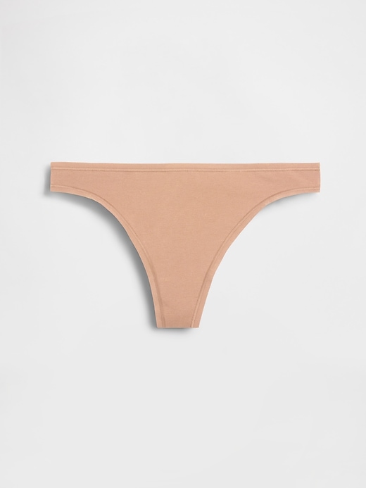 Image number 4 showing, Organic Stretch Cotton Thong