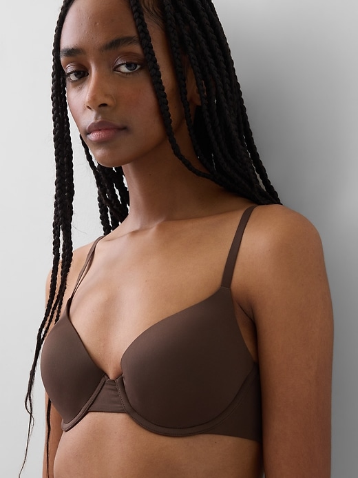 Image number 3 showing, SecondSkin Semi-Demi Bra