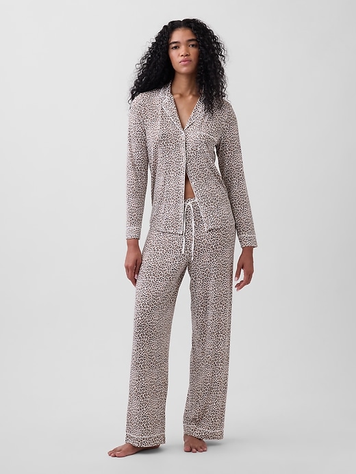 Image number 4 showing, Softest Modal PJ Shirt