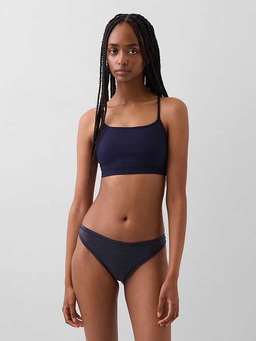Image number 1 showing, Seamless Racerback Bralette
