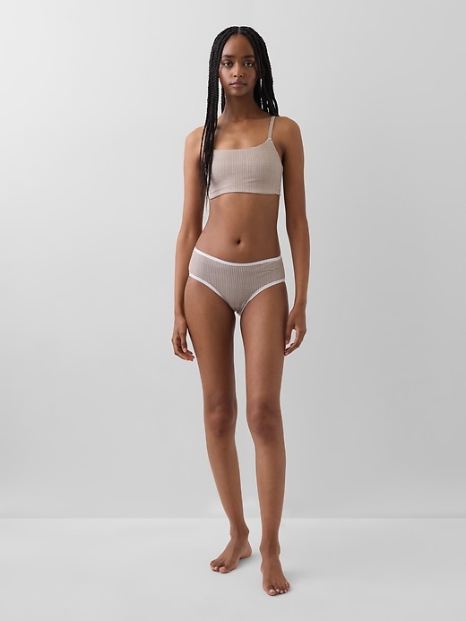 Image number 3 showing, Organic Stretch Cotton Hipster